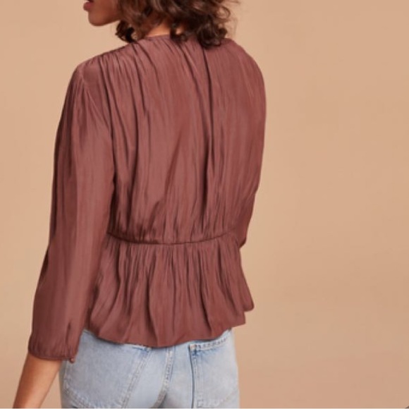 Wilfred Shanina Blouse *Orange/Red Colour* - Picture 3 of 6